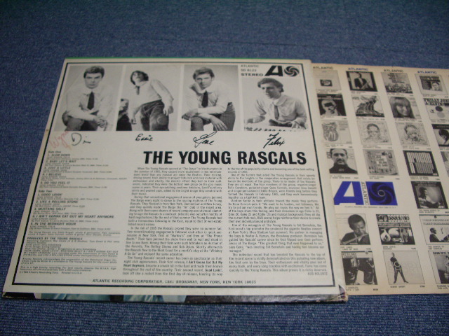 画像: YOUNG RASCALS - THE YOUNG RASCALS ( Ex+/Ex+ )   / 1966 STEREO US ORIGINAL LP