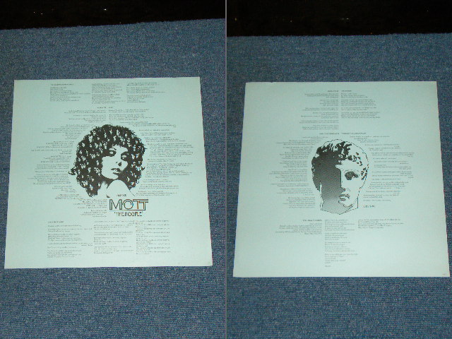 画像: MOTT THE HOOPLE  - THE HOOPLE ( Ex++/Ex+++ ; With TITLE Sticker & INSERTS  ) / 1974 UK ORIGINAL Used LP  