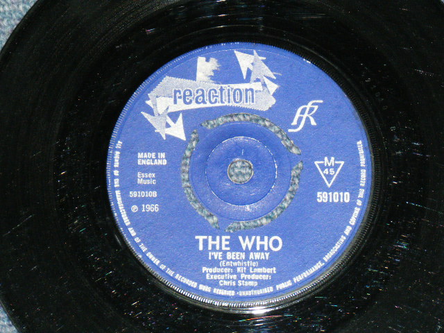 画像: THE WHO  - HAPPY JACK  / 1965 UK ORIGINAL 7"Single