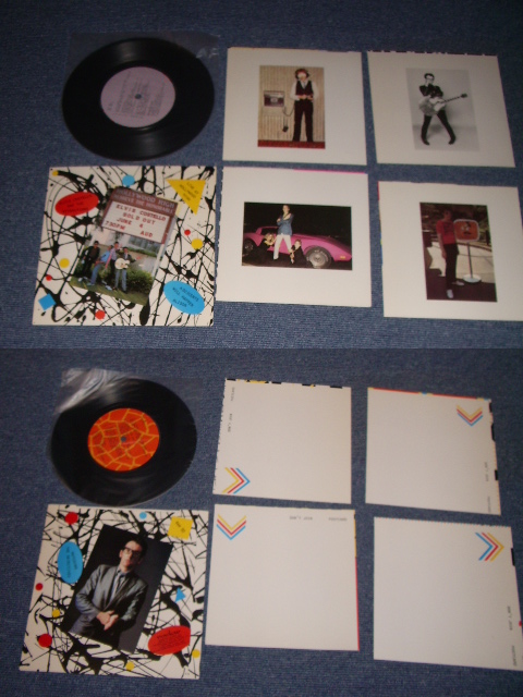 画像: ELVIS COSTELLO - ARMED FORCES (NO BONUS EP+POSTCARD) (Ex++/Ex++) / 1979 UK ENGLAND ORIGINAL "FOLD OPEN JACKER" LP+EP