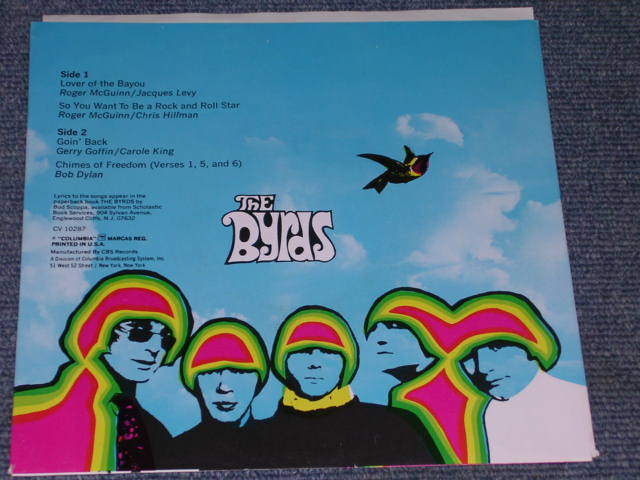 画像: THE BYRDS - THE BYRDS ( MINT-/MINT- ) / 1971 US ORIGINAL 7" EP With PICTURE SLEEVE