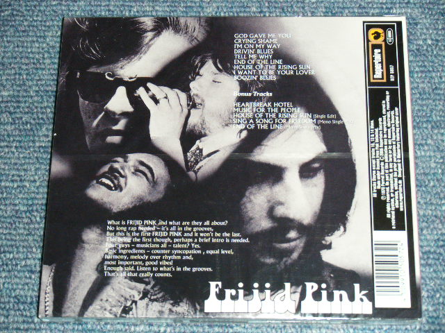 画像: FRIJID PINK - FRIJID PINK ( DIGI-PACK STYLE :  1 st Debut Album + Bonus Tracks ) / 2005 GERMAN Brand New SEALED CD 