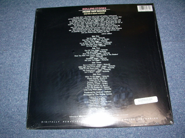 画像: ROLLING STONES - MORE HOT ROCKS (SEALED)/  US AMERICA REISSUE  "BRAND NEW SEALED" 2-LP's 