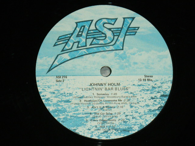 画像: JOHNNY HOLM - BLIGHTNIN' BAR BLUES  / 1970's US ORIGINAL LP