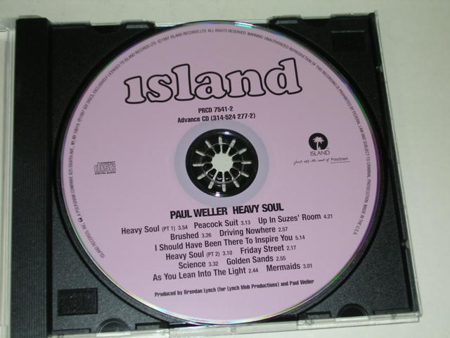 画像: PAUL WELLER - HEAVY SOUL / 1997 US PROMO ONLY ADVANCE COPY NEW  CD
