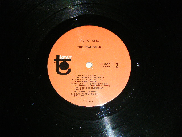 画像: THE STANDELLS - THE HOT ONES! /1966 US ORIGINAL MONO  LP 