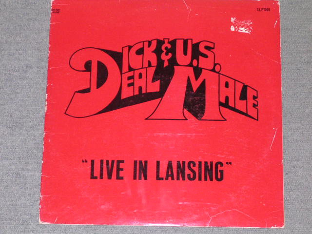 画像1: DICK DEAL & U.S. MALE - LIVE IN LANSING / 1972(?) US ORIGINAL LP