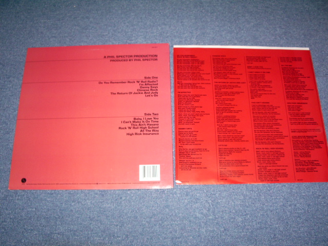 画像: RAMONES  -  END OF THE CENTURY ( Prod.By PHIL SPECTOR ) (Ex++/Ex+++)  / US ORIGINAL  LP 