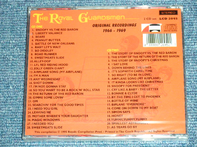 画像: THE ROYAL GUARDSMEN - ORIGINAL RECORDINGS 1966-1969 ( STEREO ) / 1995 CZECH REPUBLIC Brand New Sealed 2CD