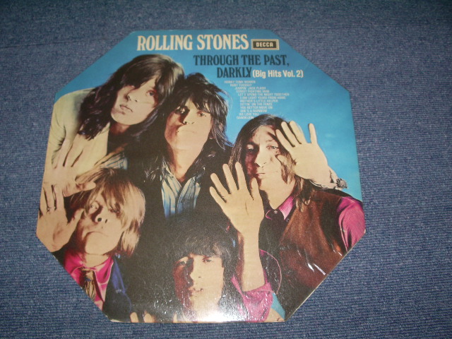 画像1: ROLLING STONES - THROUGH THE PAST,DARKLY ( UNBOXED DECCA LABEL )  / 1969 UK ORIGINAL STEREO  OCTAGON COVER LP  