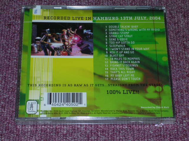 画像: STRAY CATS - RECORDED LIVE HUMBURG 13TH JULY / 2004 US ORIGINAL Sealed CD  