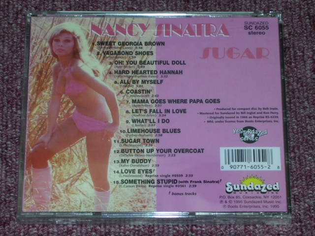 画像: NANCY SINATRA - SUGAR / 1995 US Brand New SEALED CD