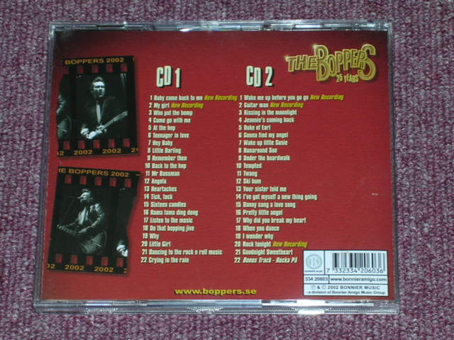 画像: THE BOPPERS - 25 YEARS STILL BOPPIN' / SWEDEN O0RIGINAL NEW 2CD'S