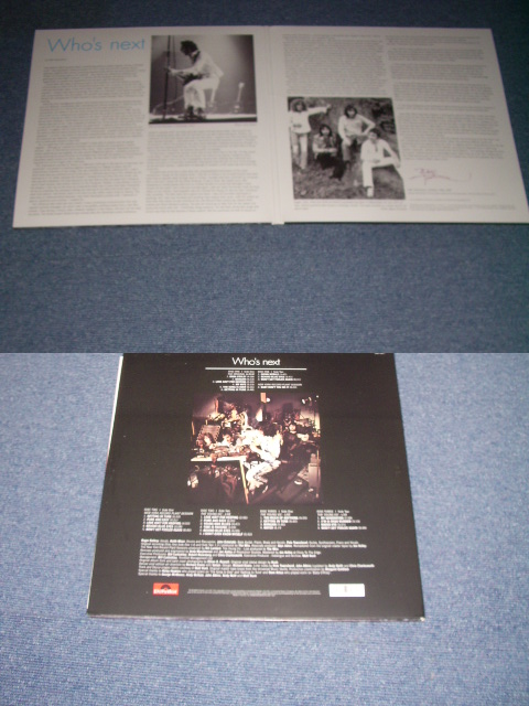 画像: THE WHO - WHO'S NEXT ( 3LPs DELUXE EDITION )  / 2003 UK  Reissue Brand New LP 