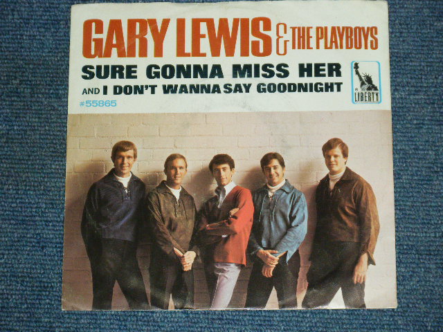 画像1: GARY LEWIS & THE PLAYBOYS - SURE GONNA MISS HER ( Ex+/MINT- ) /1966  US ORIGINAL PROMO  7"SINGLE + PICTURE SLEEVE 