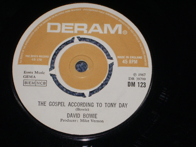 画像: DAVID BOWIE - THE LAUGHING GNOME ( Ex+/Ex++ )   /  1967 UK  ORIGINAL 7"SINGLE