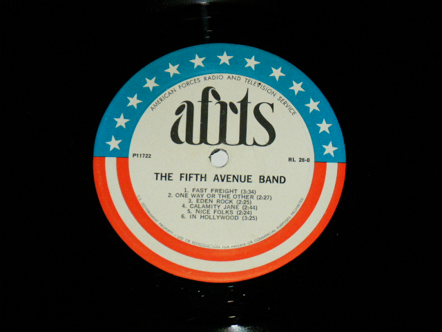 画像1: A) BANGOR FLYING CIRCUS : B) THE FIFTH AVENUE BAND - RADIO SHOW for AIR FORCE RADIO USING  / 1969 US ORIGINAL RADIO SHOW LP 