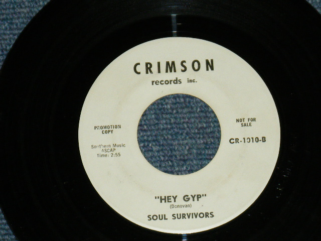 画像: SOUL SURVIVORS - EXPRESSWAY / 1967 US ORIGINAL WHITEW LABEL PROMO 7" Single 