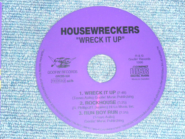 画像: THE HOUSE WRECKERS - WRECK IT UP / 1996 FINLAND ORIGINAL Brand New Maxi-CD  