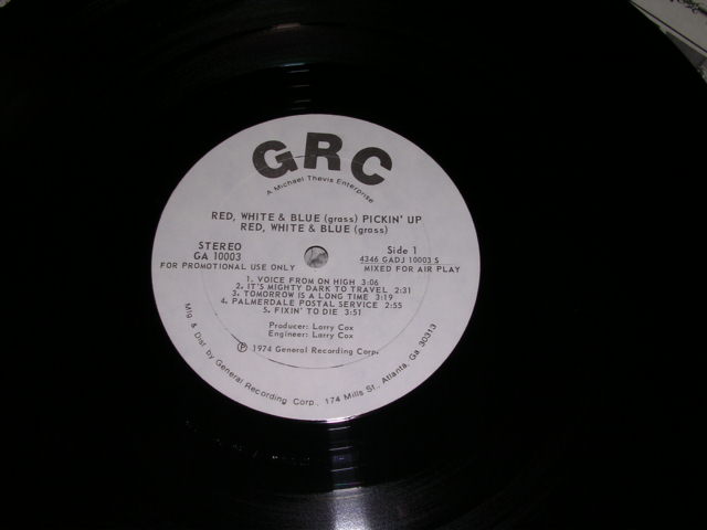 画像: RED WHITE & BLUE&GRASS) - PICKIN' UP! / 1974 US ORIGINAL LP 