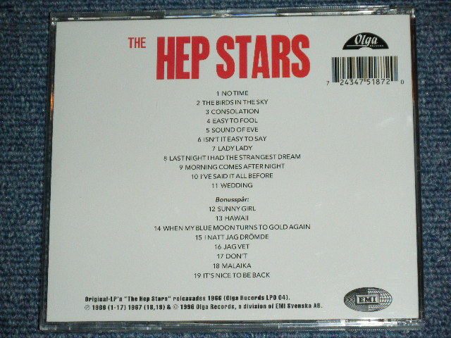 画像: HEP STARS - THE HEP STARS / 1996 SWEDEN  ORIGINAL Used CD