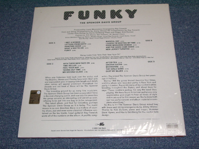 画像: SPENCER DAVIS GROUP - FUNKY  /  2001 ITALY ORIGINAL 180g HAEVY WEIGHT Brand New SEALED  2 LP