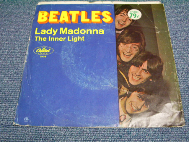 画像1: BEATLES - LADY MADONNA/ US ORIGINAL  With PS 7" SINGLE