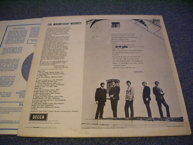画像: MOODY BLUES - THE MAGNIFICENT MOODIES  /  1965 UK BOXED DECCA  MONO LP 