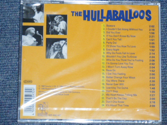 画像: THE HULLABALLOOS - THE HULLABALLOOS PLUS ON HULLABALOO  / 1995  GERMAN  Brand New Sealed CD
