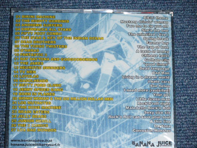 画像: v.a. - BANAN JUICE  KONGPILATION  / 2002 FRANCE ORIGINAL  Brande New Sealed CD
