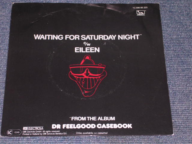 画像: DR.FEELGOOD - WAITING FOR SATURDAY NIGHT /  1981 UK ORIGINAL 7"SINGLE  With PICTURE SLEEVE