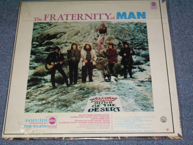 画像: THE FRATERNITY OF MAN - THE FRATERNITY OF MAN  / 1968 US ORIGINAL SEALED LP 