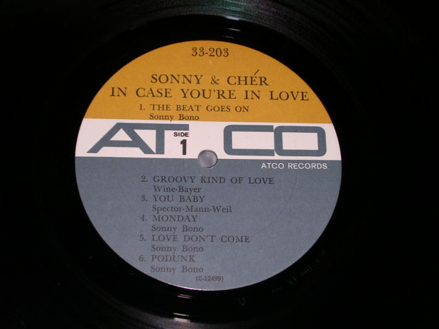 画像: SONNY & CHER - IN CASE YOU'RE IN LOVE  / 1967 US ORIGINAL MONO LP 