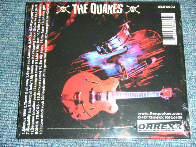 画像: THE QUAKES - QUIFF ROCK! / 2007 US ORIGINAL Brand New SEALED CD 