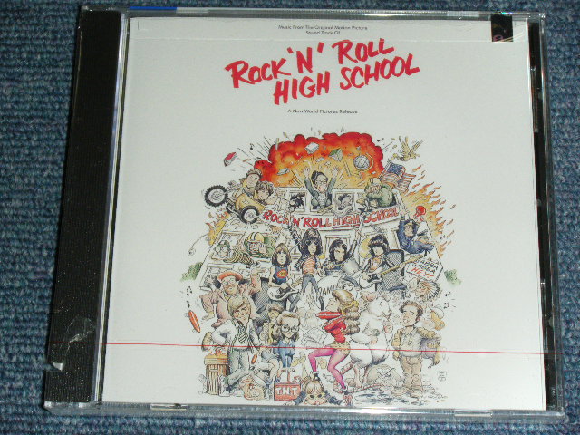 画像1: ost Original Sound Track RAMONES + V.A. - ROCK & ROLL HIGH SCHOOL / 1990's  USW ORIGINAL  Brand New SEALED  CD 