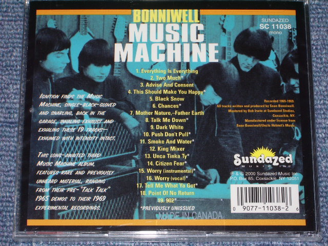 画像: MUSIC MACHINE - IGNITION  BONIWELL MUSIC MACHINE / 2000 US SEALED NEW CD