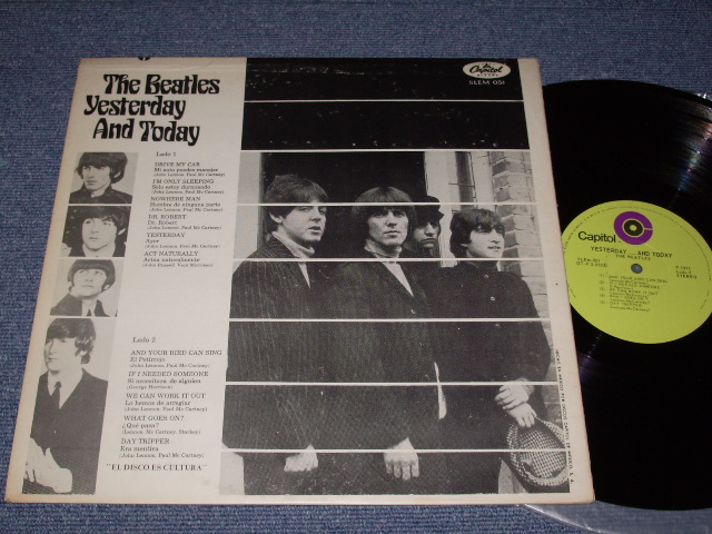 画像: BEATLES - YESTERDAY AND TODAY /LATE  1960s MEXICO  LP