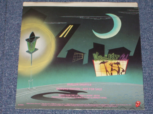 画像: ROLLING STONES - HARLEM SHUFFLE ( PROMO ONLY SAME FLIP ) / 1986 US ORIGINAL PROMO ONLY SAME FLIP 7"Single  with PICTURE SLEEVE 