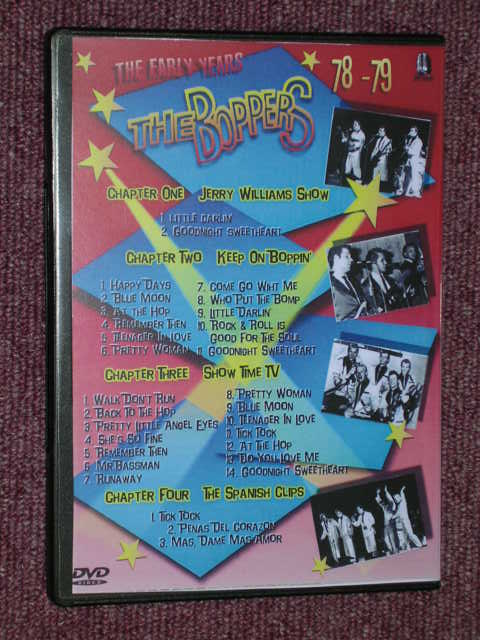 画像: BOPPERS THE - THE EARY YEARS 1978-79 NEW DVD