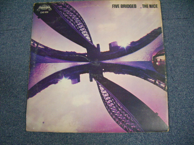 画像: THE NICE ( With KEITH EMERSON ) - FIVE BRIDGES / 1970 UK ORIGINAL LP 