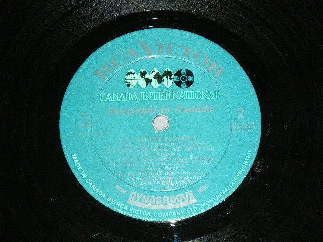 画像: J.B.and the PLAYBOYS ( of 60's CANADIAN ROCK GROUP ) -  J.B.and the PLAYBOYS / 1965??? CANADA  ORIGINAL MONO LP