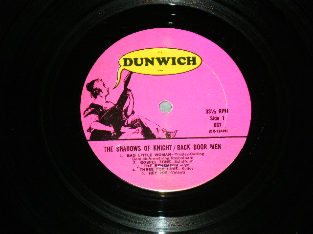 画像: THE SHADOWS OF KNIGHT - BACK DOOR MAN. / 1966 US ORIGINAL Mono LP