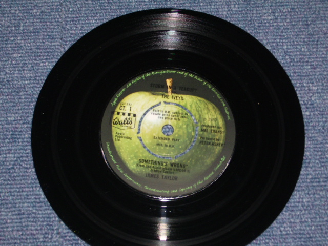 画像: VA ( THE IVEYS / JAMES TAYLOR / JACKIE LOMAX / MARY HOPKIN ) - WALES ICE CREAM  / 1969 UK PROMO ONLY 7" EP  With PICTURE SLEEVE