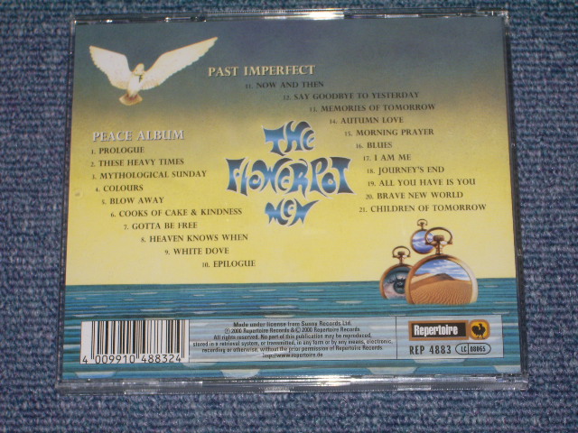 画像: THE FLOWERPOT MEN - PEACE ALBUM + PAST IMPERFECT / 2000 GERMAN BRAND NEW  CD