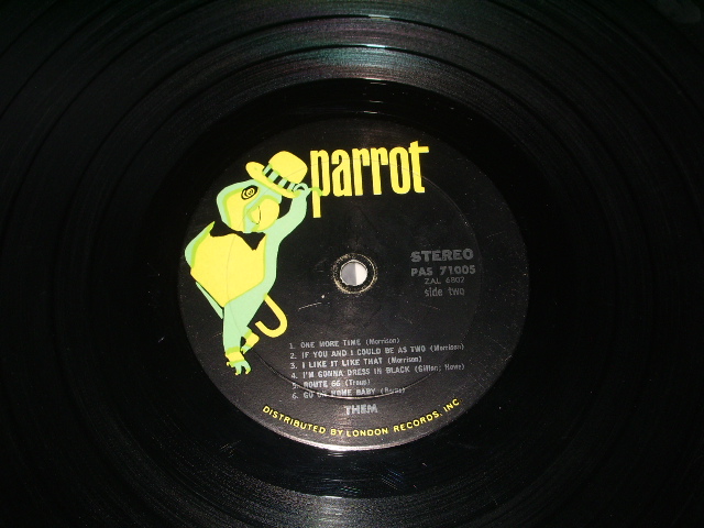 画像: THEM(VAN MORRISON) - THE ORIGINAL HIT GLORIA / 1966 US SECOND PRESS COVER  Stereo LP 
