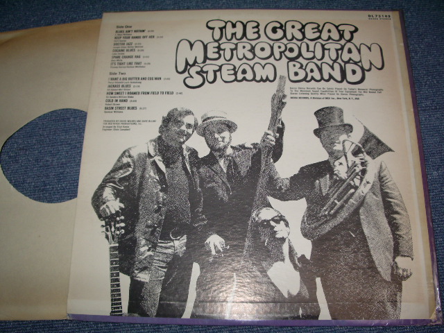 画像: THE GREAT METROPOLITAN STEAM BAND -THE GREAT METROPOLITAN STEAM BAND  /   US STEREO LP