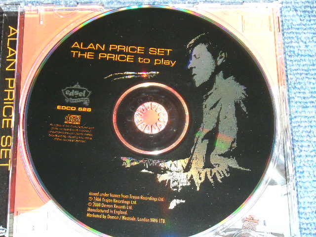画像: THE ALAN PRICE SET ( Ex: THE ANIMALS ) - THE PRICE TO PLAY  / 2000 UK Brand New CD 
