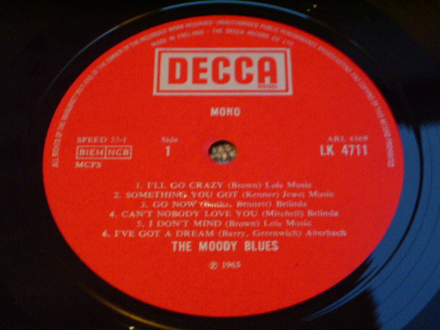 画像: MOODY BLUES - THE MAGNIFICENT MOODIES  /  1965 UK BOXED DECCA  MONO LP 