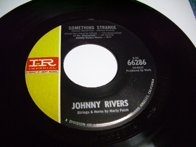 画像: JOHNNY RIVERS - LOOK TO YOUR SOUL / US ORIGINAL 7"45 Single With PICTURE SLEEVE
