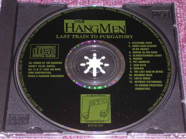 画像: THE HANGMEN - BTHE LAST TRAIN TO PURGATORY / 1995 EU ORIGINAL Brand New CD 